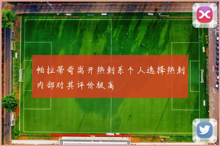 帕拉蒂奇离开热刺系个人选择热刺内部对其评价极高
